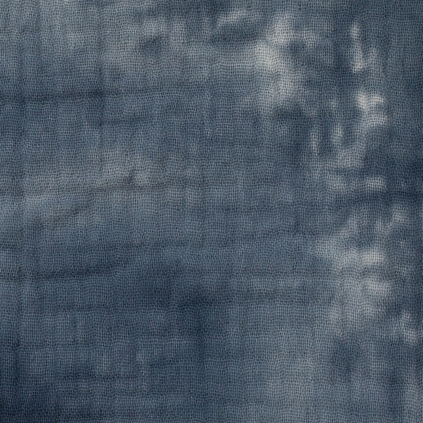 Musselin 9,60 EUR/m dunkelblau Batik - Jakob Swafing Stoffe