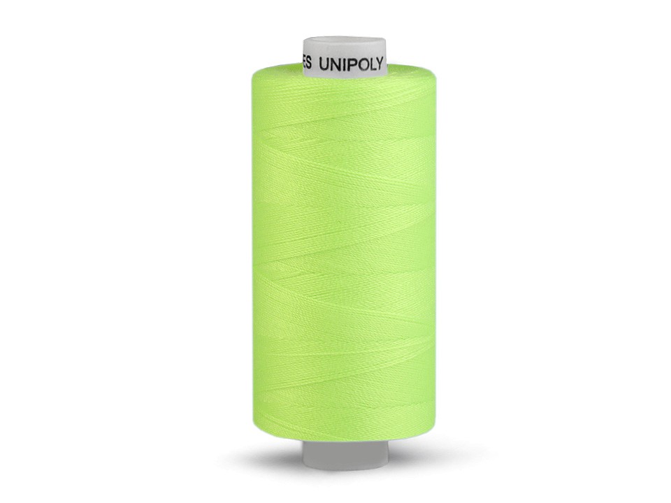 Nähgarn - 0004 EUR/m - aus Polyester Unipoly helles apfelgrün Nähmaschinengarn