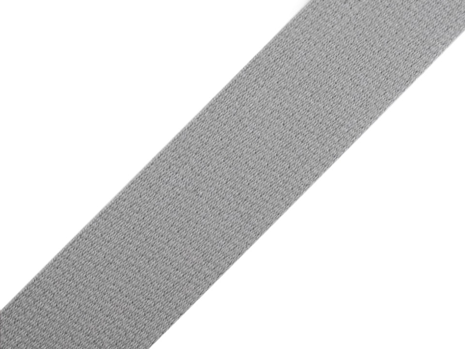 Gurtband 200 EUR/m grau Baumwolle 30 mm Meterware