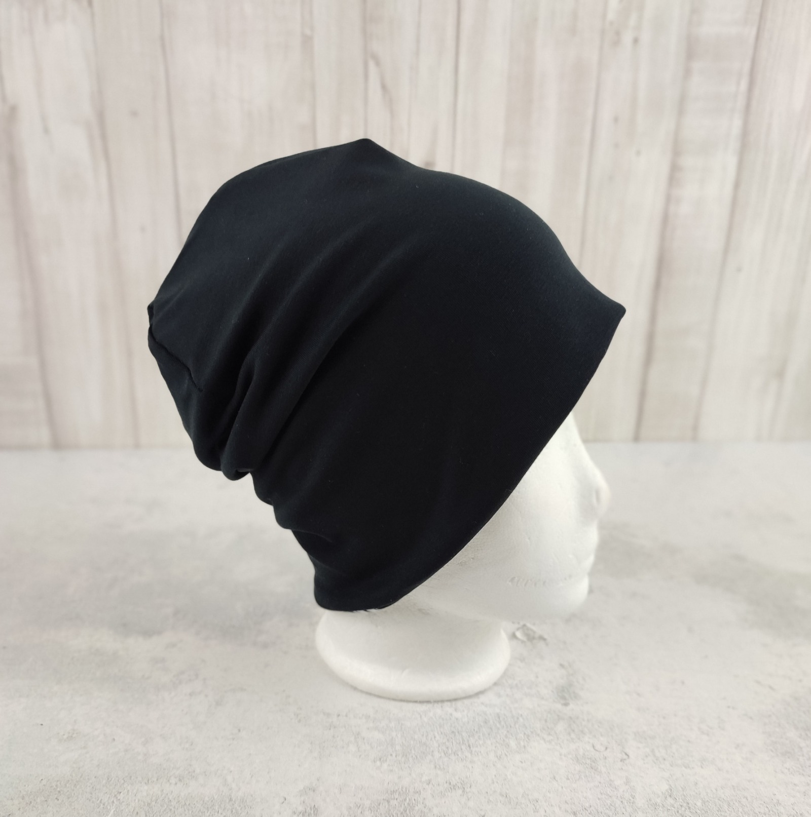 Beanie Turnschuhe - coole Mütze für Kinder in schwarz - weiß Größe ca 48 - 54 cm Kopfumfang 4