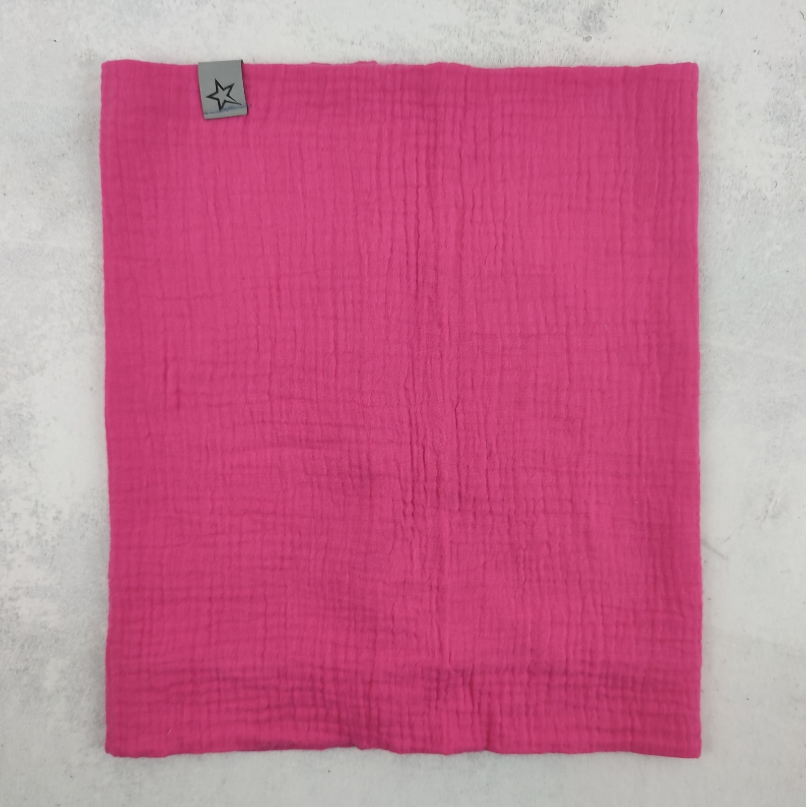 Loop Schlupfschal aus Musselin in pink, Schal für Mädchen Kinder 2
