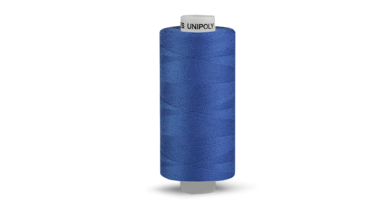 Nähgarn - 0,004 EUR/m - aus Polyester, Unipoly, königsblau - Nähmaschinengarn