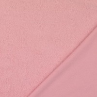 Baumwollfleece 14,40 EUR/m Fleece Baumwolle rosa - Stoff Meterware 3