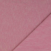 Baumwollsweat 14,40 EUR/m rosa melange meliert - Stoff Meterware 3
