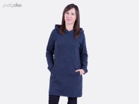Schnittmuster Ronja Sweatkleid von Pattydoo Größe 32-54 - für Damen - Kleidung, Papierschnitt /