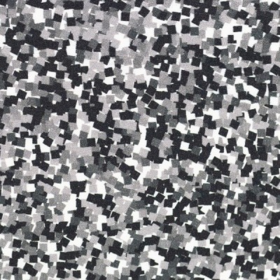 Viskosestoff 14,40 EUR/m Blusenstoff, Swafing, Mosaik grau schwarz, weich fallender fließender Dame