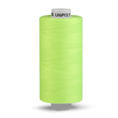 Nähgarn - 0004 EUR/m - aus Polyester Unipoly helles apfelgrün Nähmaschinengarn
