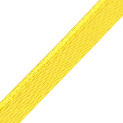 0,80 EUR/m - 3 m elastisches Paspelband in gelb - 11 mm breit - Meterware