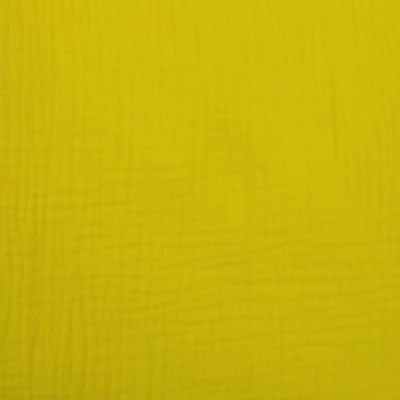 Musselin 10,80 EUR/m Double Gauze Windelstoff knalliges gelb, Stoff Meterware