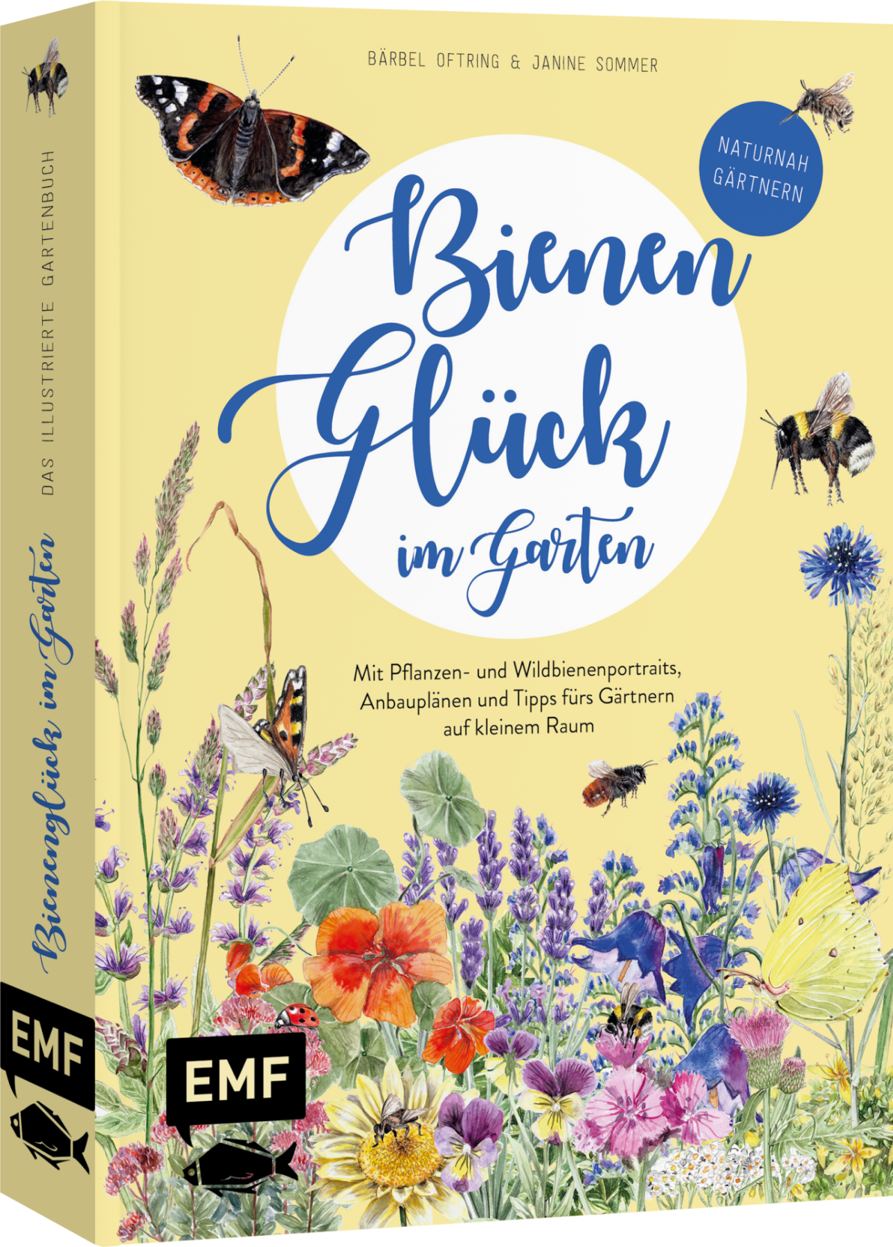 Buch Bienenglück im Garten Das illustrierte Gartenbuch signiertes Exemplar