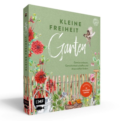 Buch Kleine Freiheit Garten - glücklich im Schrebergarten signiertes Exemplar - Gemüse anbauen,