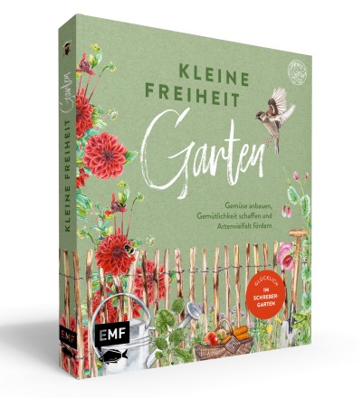 Buch Kleine Freiheit Garten - glücklich im Schrebergarten signiertes Exemplar - Gemüse anbauen