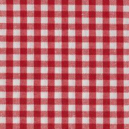Beschichtete Baumwolle Vichykaro 5mm rot weiß
