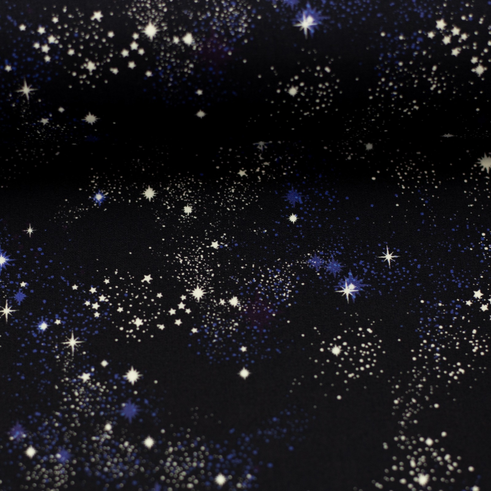Baumwolle Sternenhimmel kleine Sterne Swafing Tinholt Weltall Galaxie 3