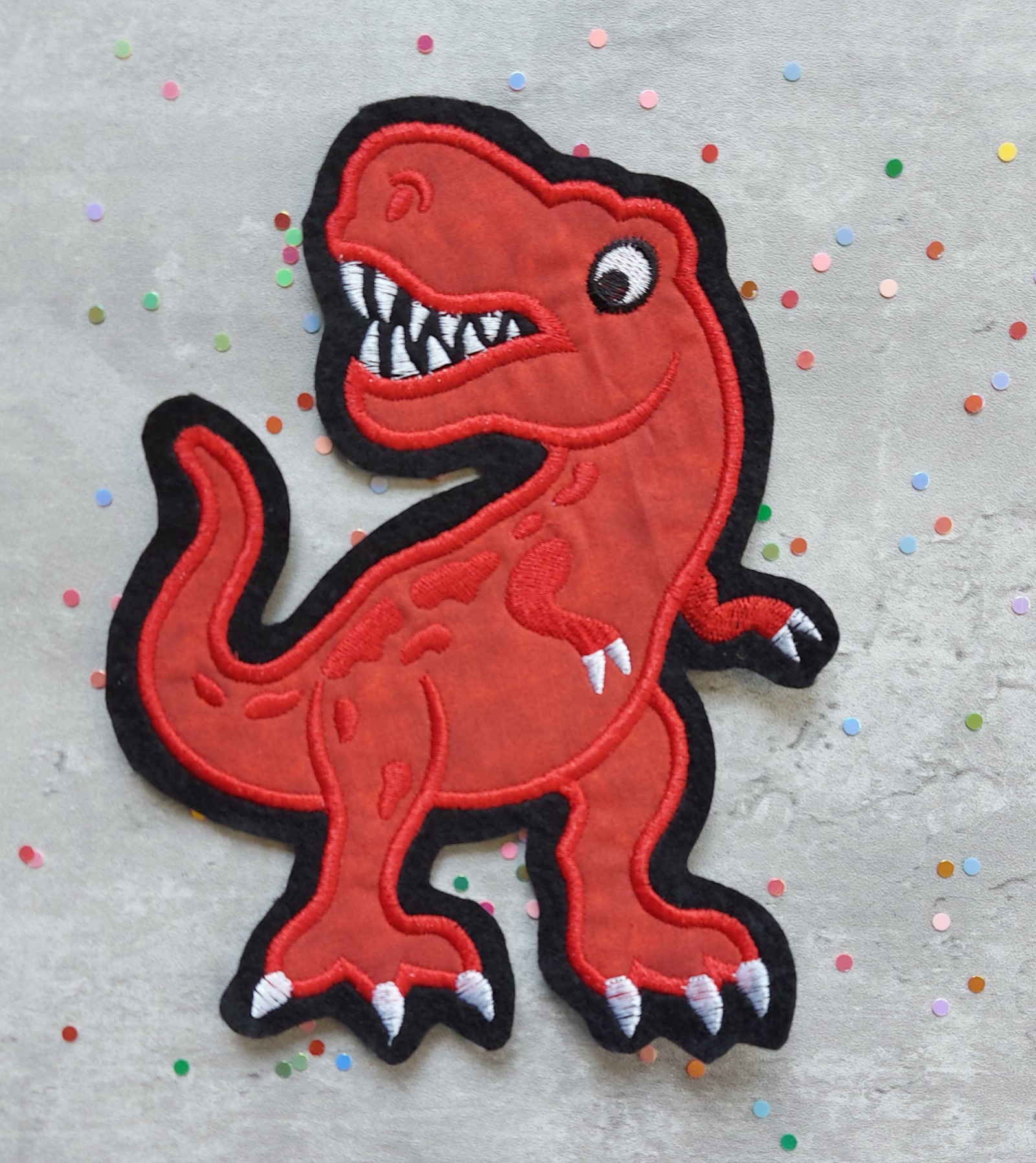 XL- Applikation Dino Dinosaurier T-Rex Schultüte Schulkind Einschulung 5
