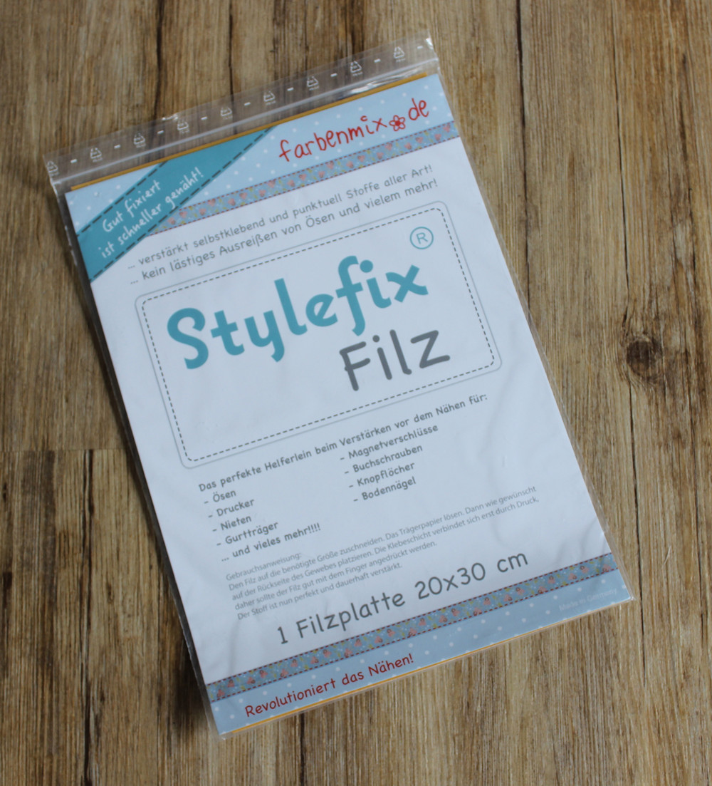 Stylefix- Filz, Gewebeverstärkung 20x30cm