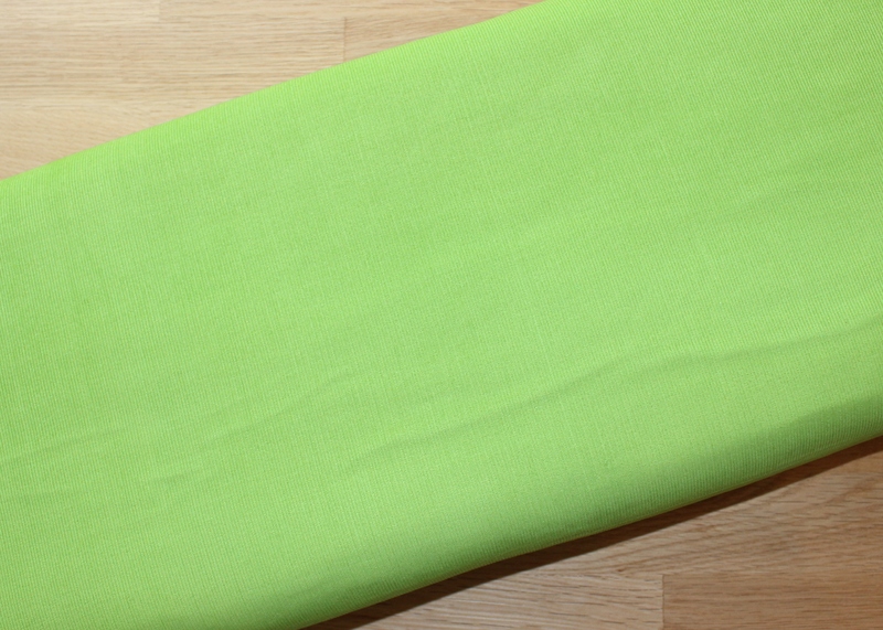 Babycord uni Feincord apfelgrün
