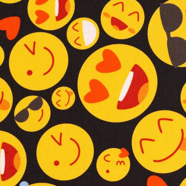 Baumwolle Smileys Emojis Swafing Kim 6