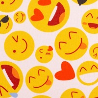 Baumwolle Smileys Emojis Swafing Kim