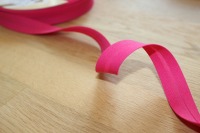 1m Schrägband uni 18mm pink