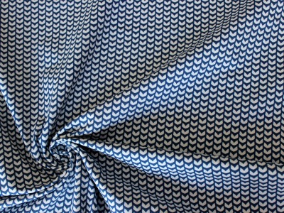 Mini Fin by Lila- Lotta Baumwolle mit Flossen dunkelblau - Baumwolle Webware Öko- Tex- Standard 10