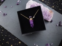 Amethyst Phiolen Kette 9