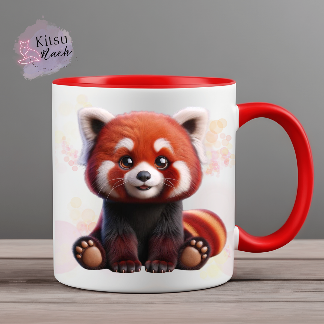 bedruckte Tassen Roter Panda 9