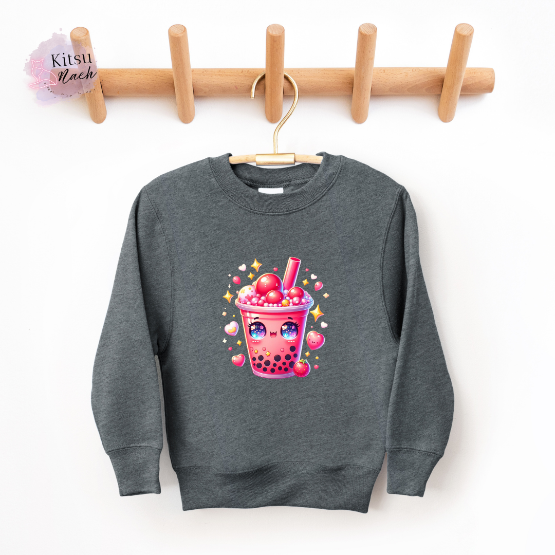 Kinder Hoodie Bubble Tea 11