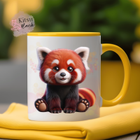 bedruckte Tassen Roter Panda 6