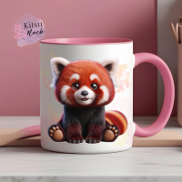 bedruckte Tassen Roter Panda 12