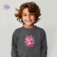 Kinder Hoodie Bubble Tea 10