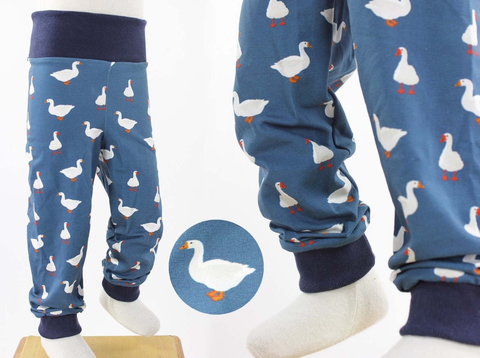 Leggings für Kinder mit Gänsen