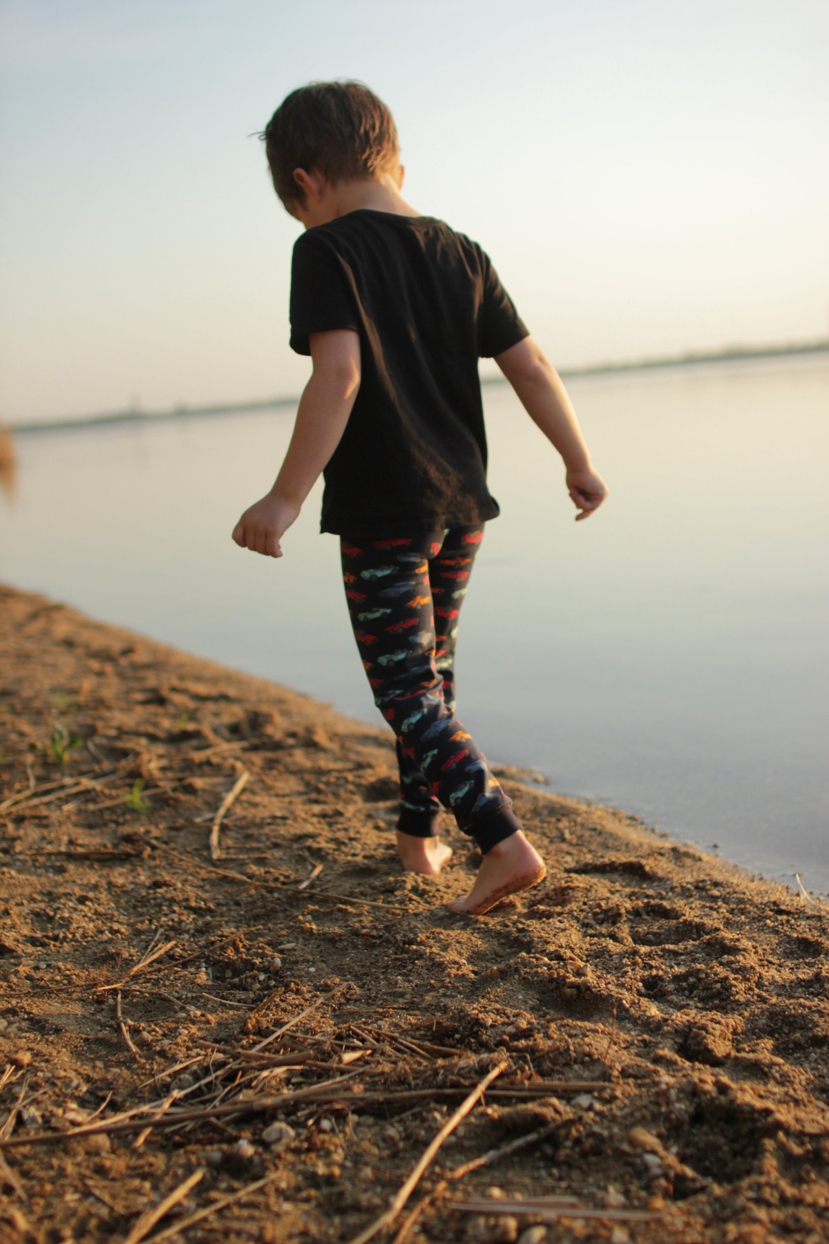 Leggings für Kinder mit blauen Elefanten 9