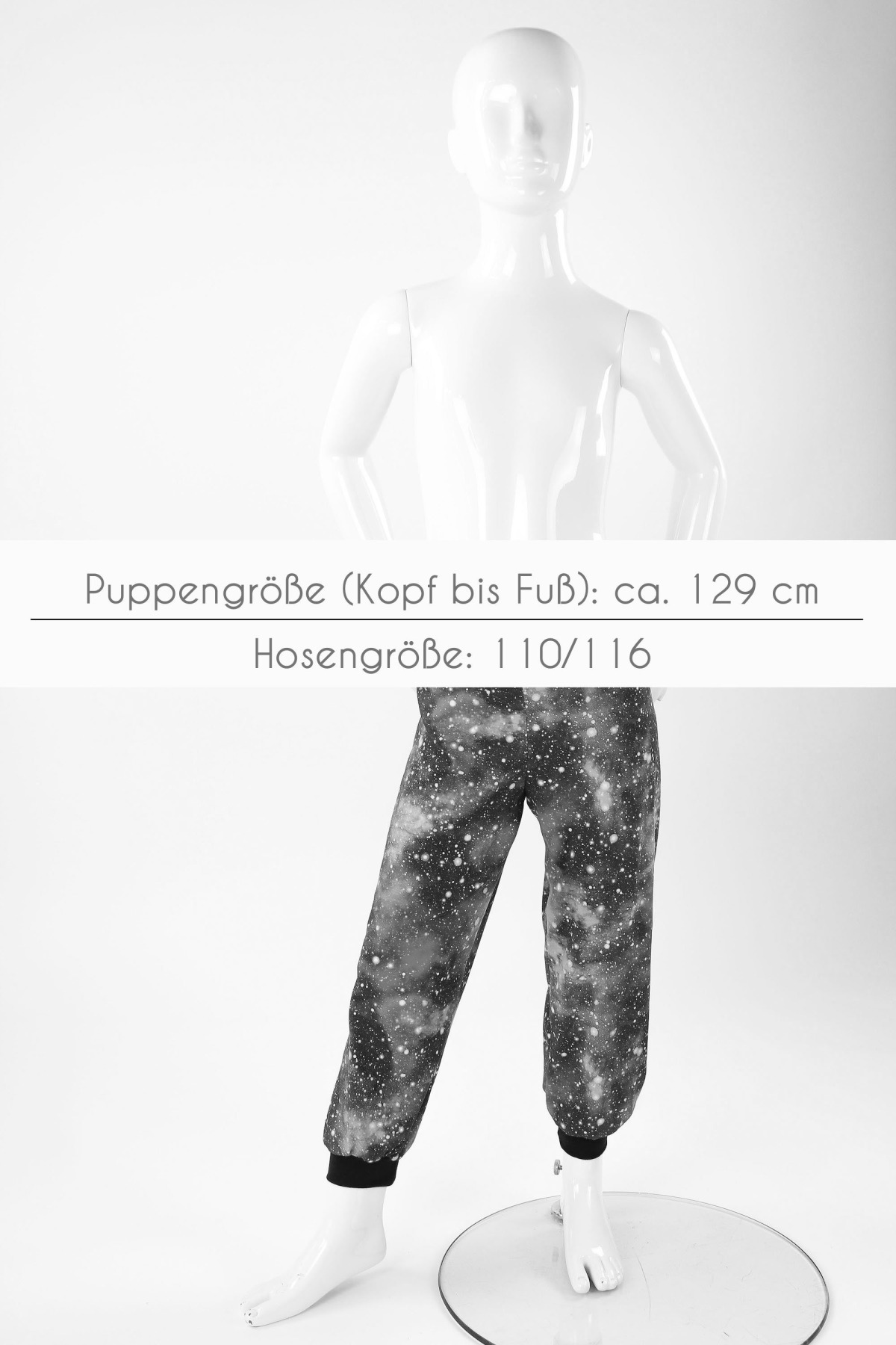 Musselinhose für Kinder beige 8