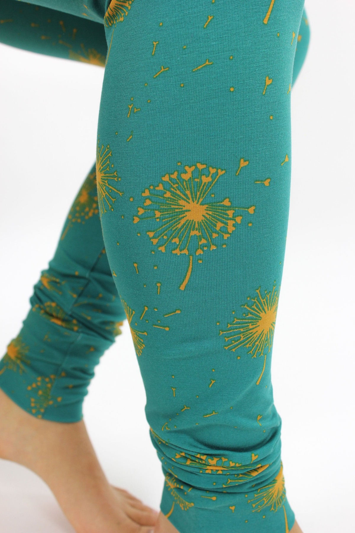 Leggings petrol mit Pusteblumenfeuerwerk 8