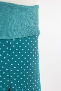 Leggings für Kinder gepunktet orange petrol rosa VERSCHIEDENE FARBEN 6