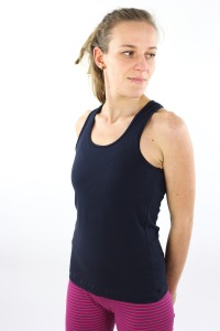 Racerback Top marineblau 2