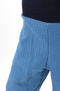 Musselinhose für Kinder blau 6