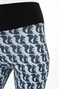 Leggings für Kinder blau mit Eichhörnchen 6