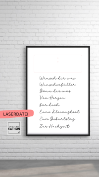 Wunscherfüller Laserdatei