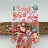 Rub-On Sticker A5 Bogen Love Edition 3