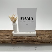 Postkarte - Mama - Ich hab dich lieb