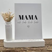 Postkarte - Mama - Ich hab dich lieb 2