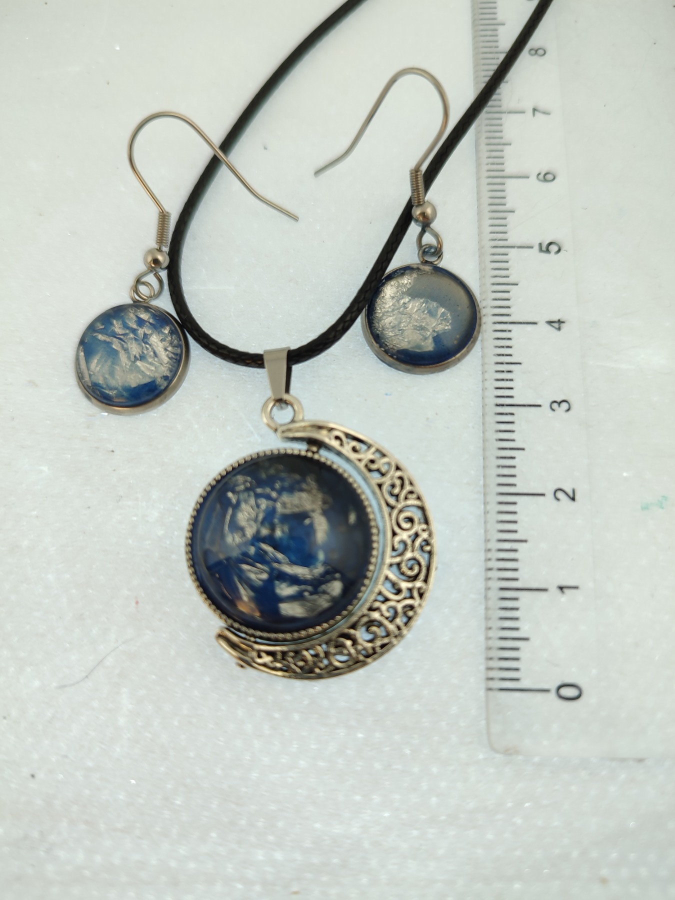 Cabochon Set blue moon 2