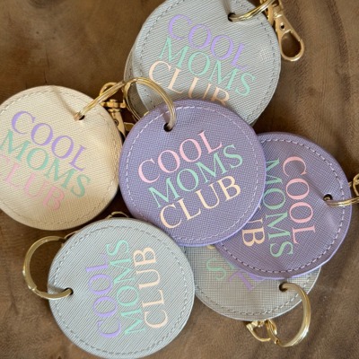 Schlüsselanhänger Cool Moms Club - Schlüsselanhänger für alle coolen Mamas / Geschenkidee zu