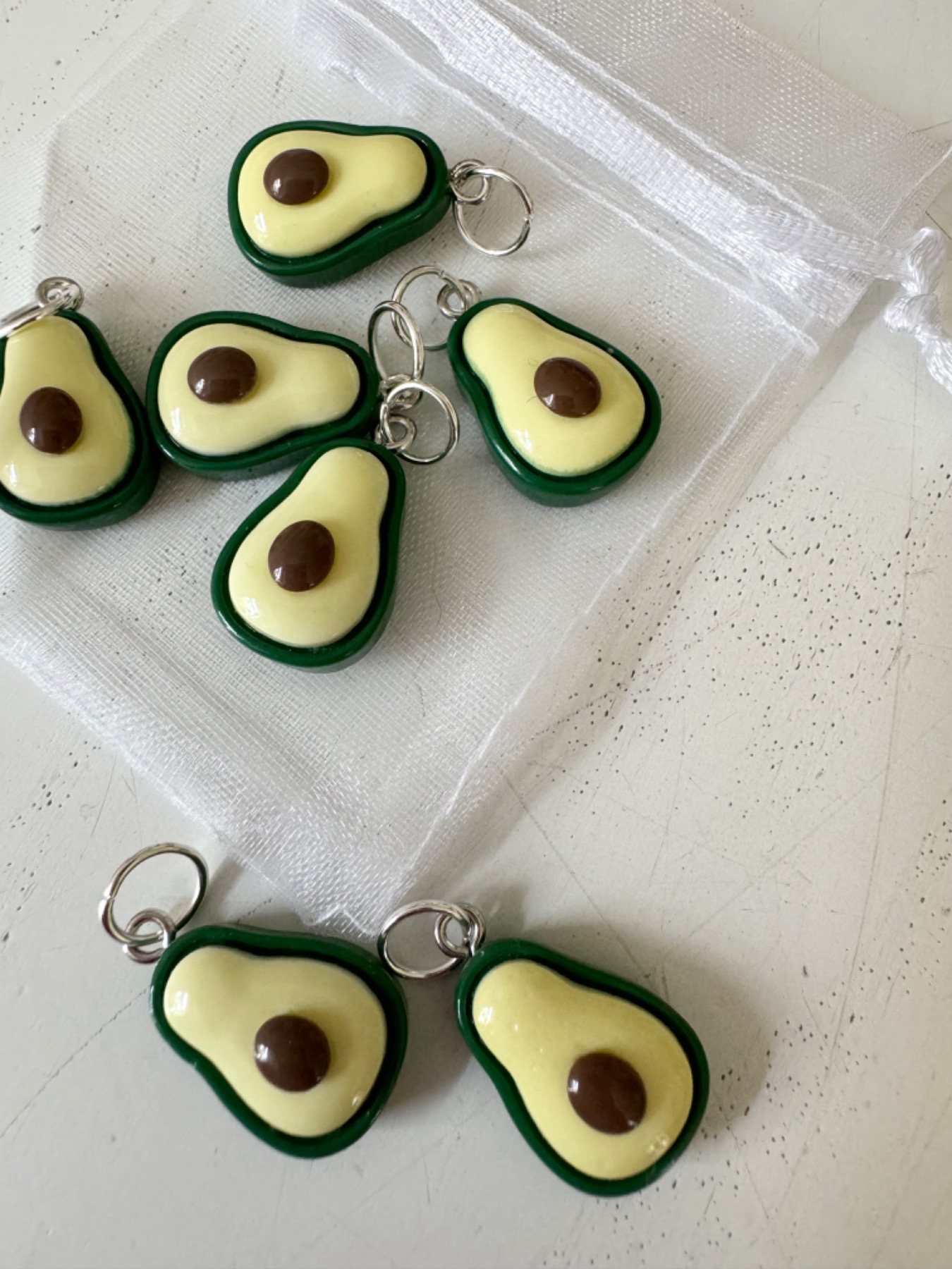 1 Maschenmarkierer Avocado