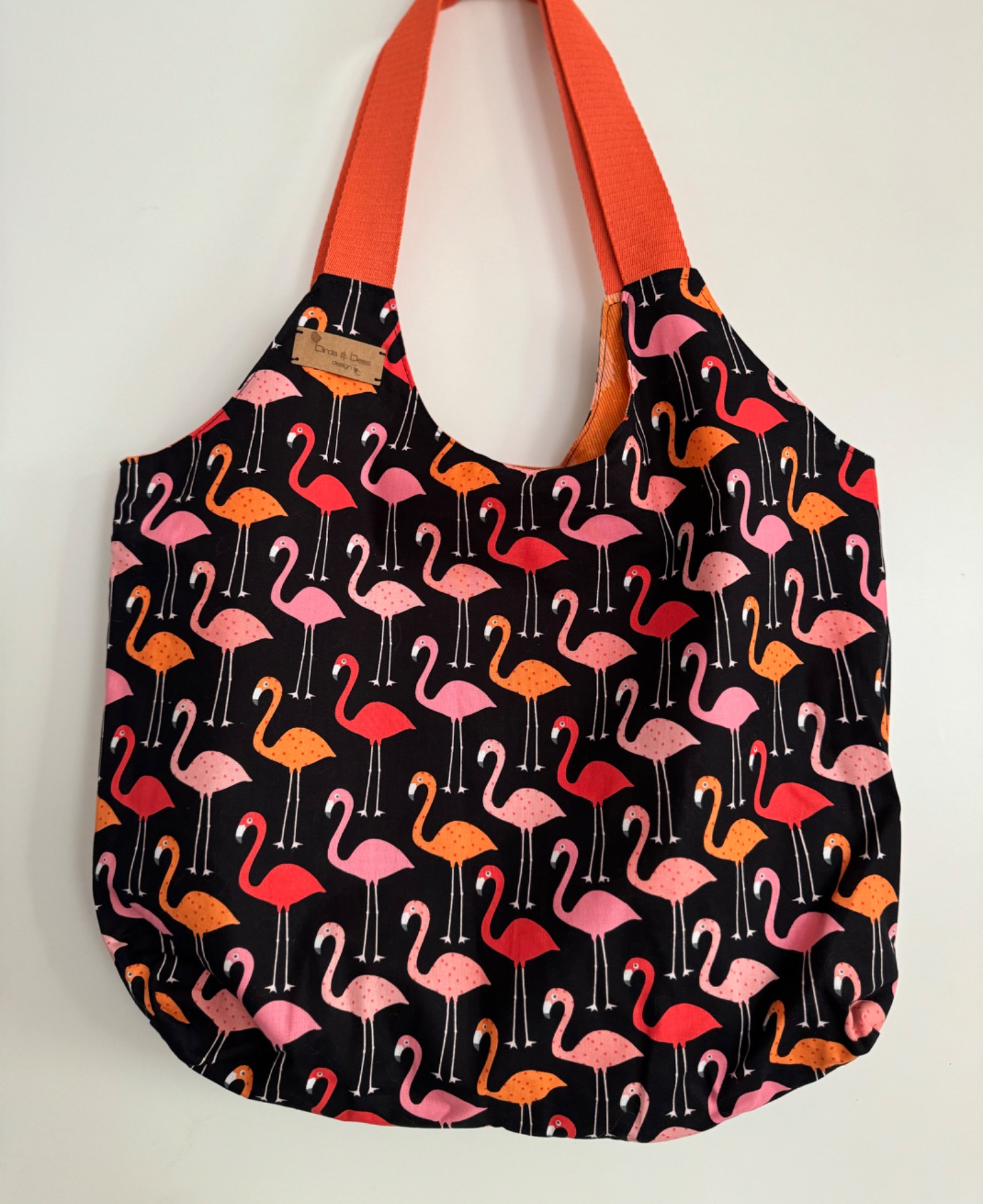 Shopper Flamingo zum Wenden