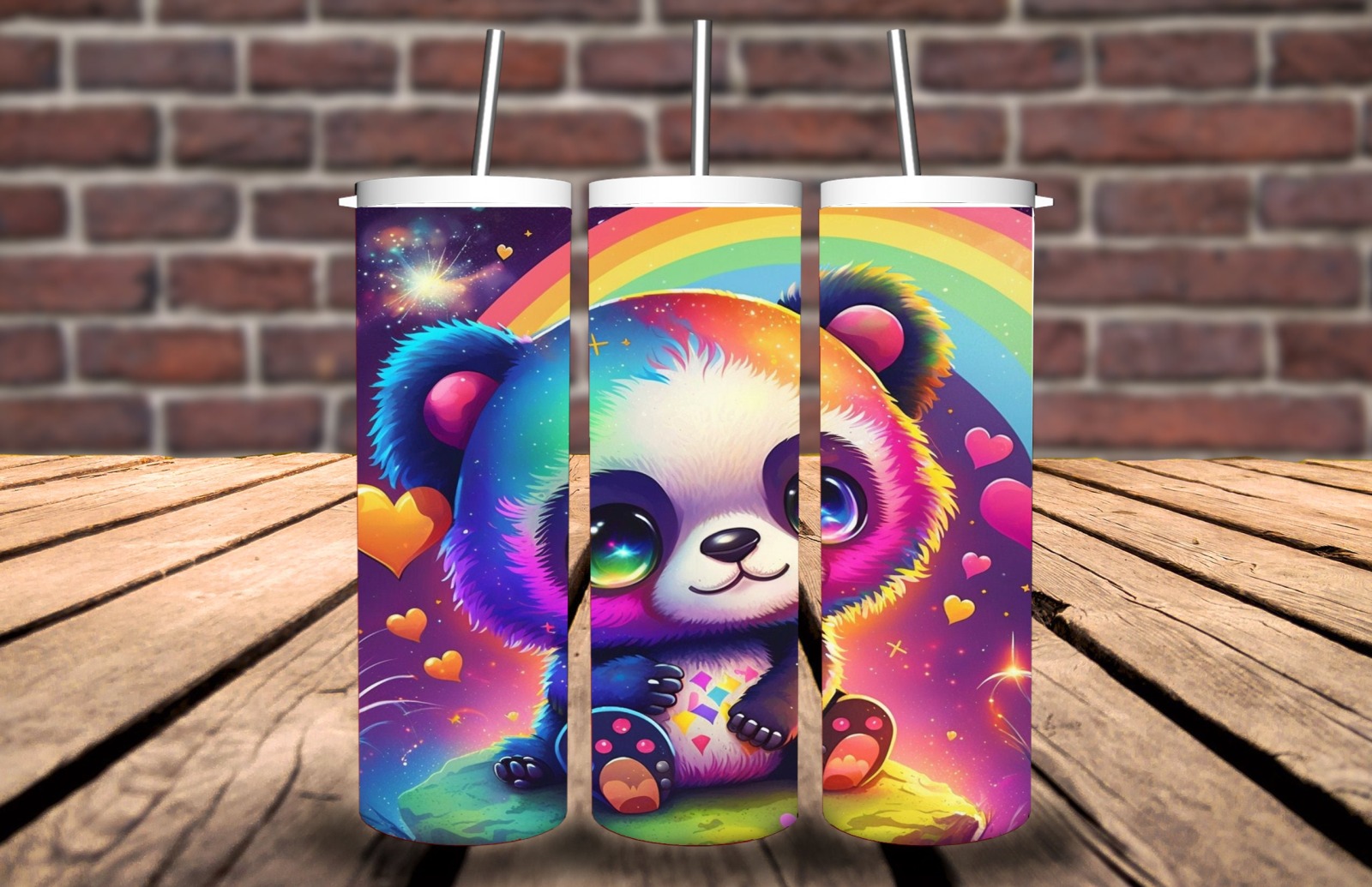 Thermocup, Kaffeebecher, Tumbler Panda