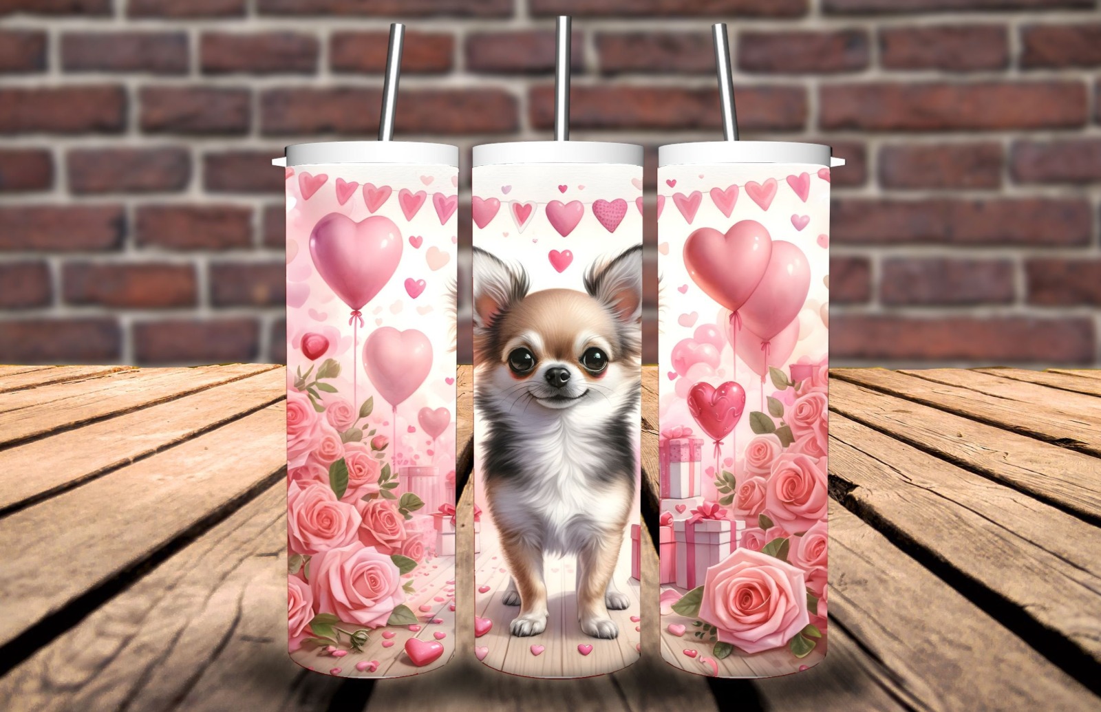 Thermocup, Kaffeebecher, Tumbler Chihuahua