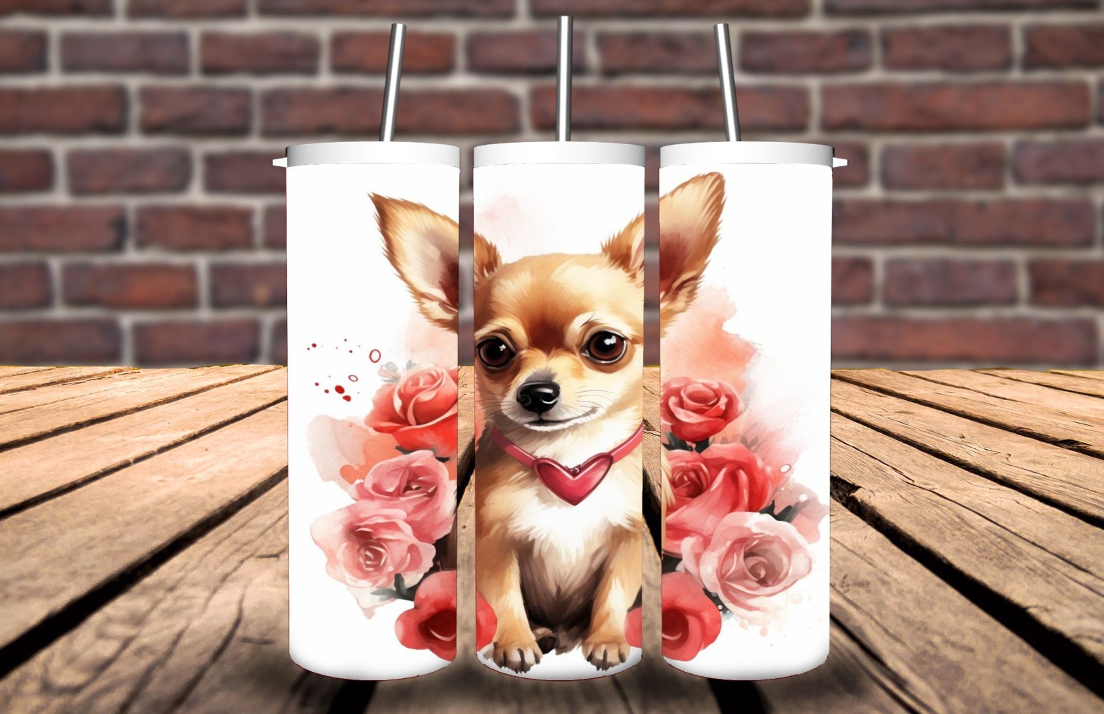 Thermocup, Kaffeebecher, Tumbler Chihuahua